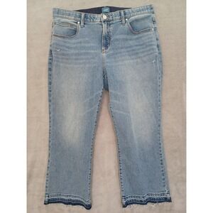 JAG Jeans Eloise Cropped Boot Sz‎ 18W 26 Inseam Christopher Blue